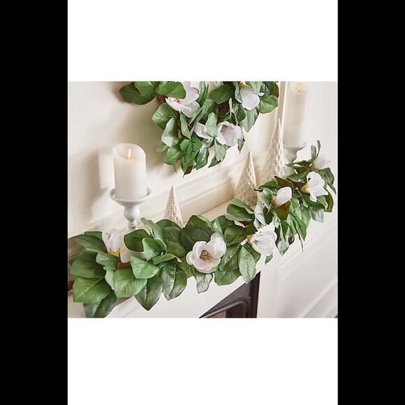 Wicker Park 48" Magnolia Garland - Picture 1 of 1